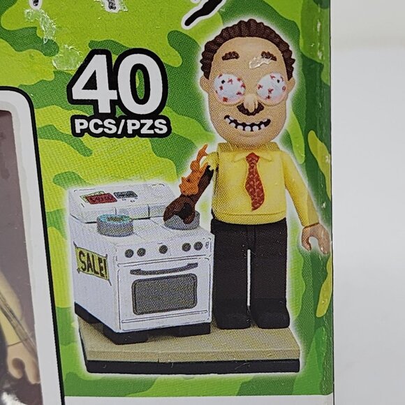 Rick Morty Ants In My Eyes Johnson 40pc Construction Set McFarlane Toys - Picture 7 of 7